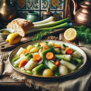 Zeytinyağlı Pırasa