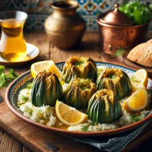 Zeytinyağlı Kabak Çiçeği Dolması