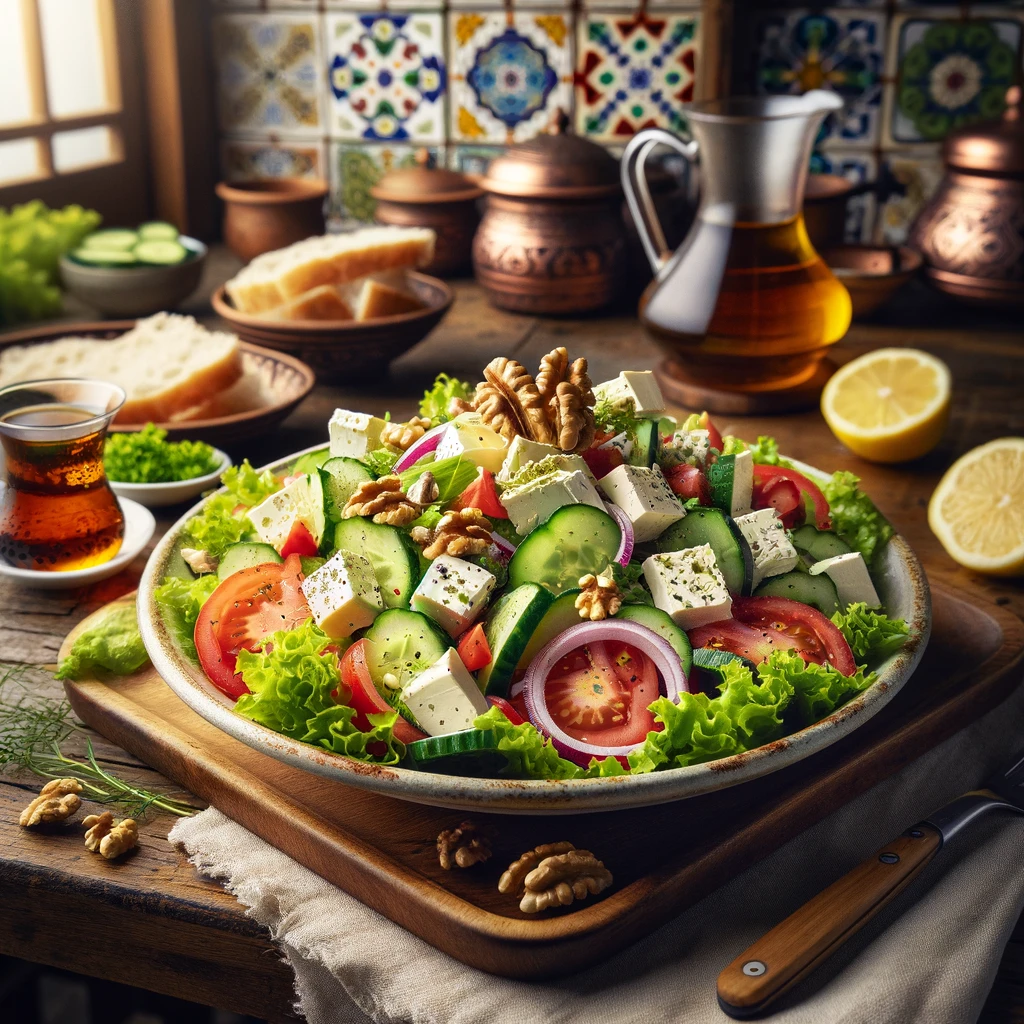 Tulum Peynirli Salata