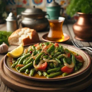 zeytinyağlı taze fasülye